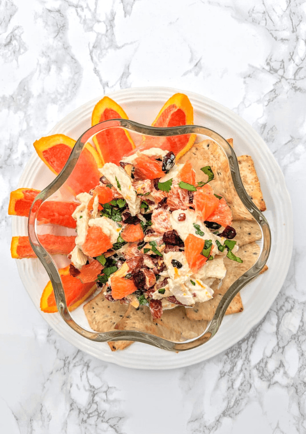 Cranberry Orange Chicken Salad: A Joy Fueled Journey-This cranberry orange chicken salad is a light and fresh alternative to the traditional chicken salad with a citrus twist!