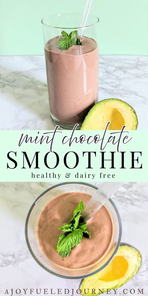 Healthy Mint Chocolate Smoothie