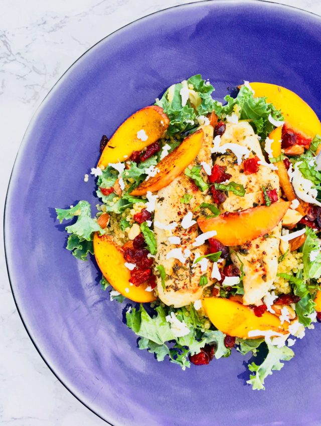 Chicken and Peach Salad