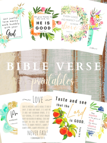 6 Free Printable Bible Verses