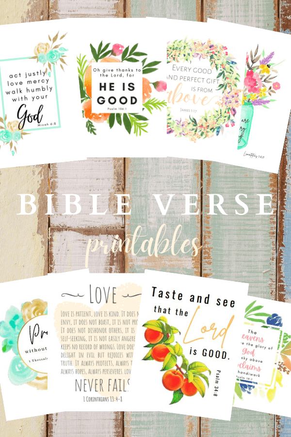 Printable Stickers - Christian Bible Verses - Volume 1 - PNG - So