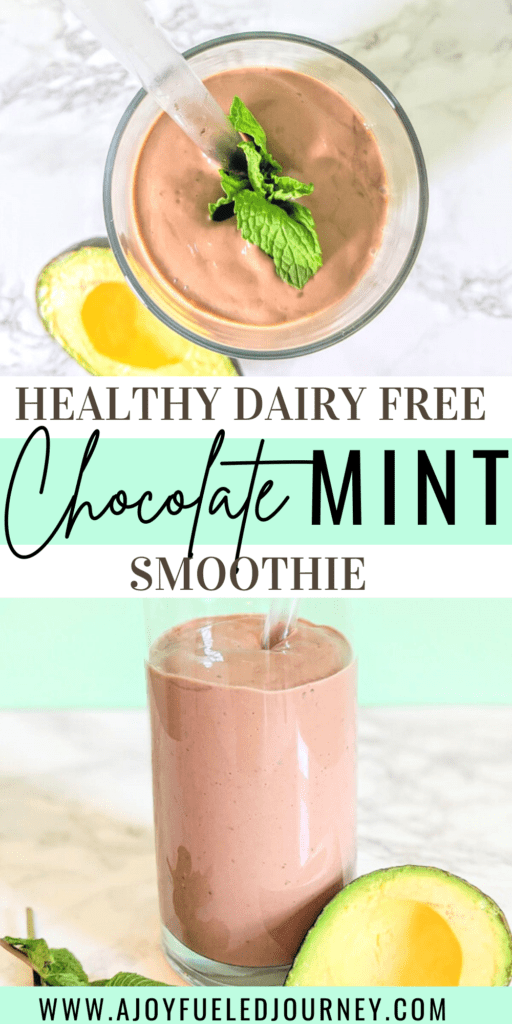 Healthy Mint Chocolate Smoothie