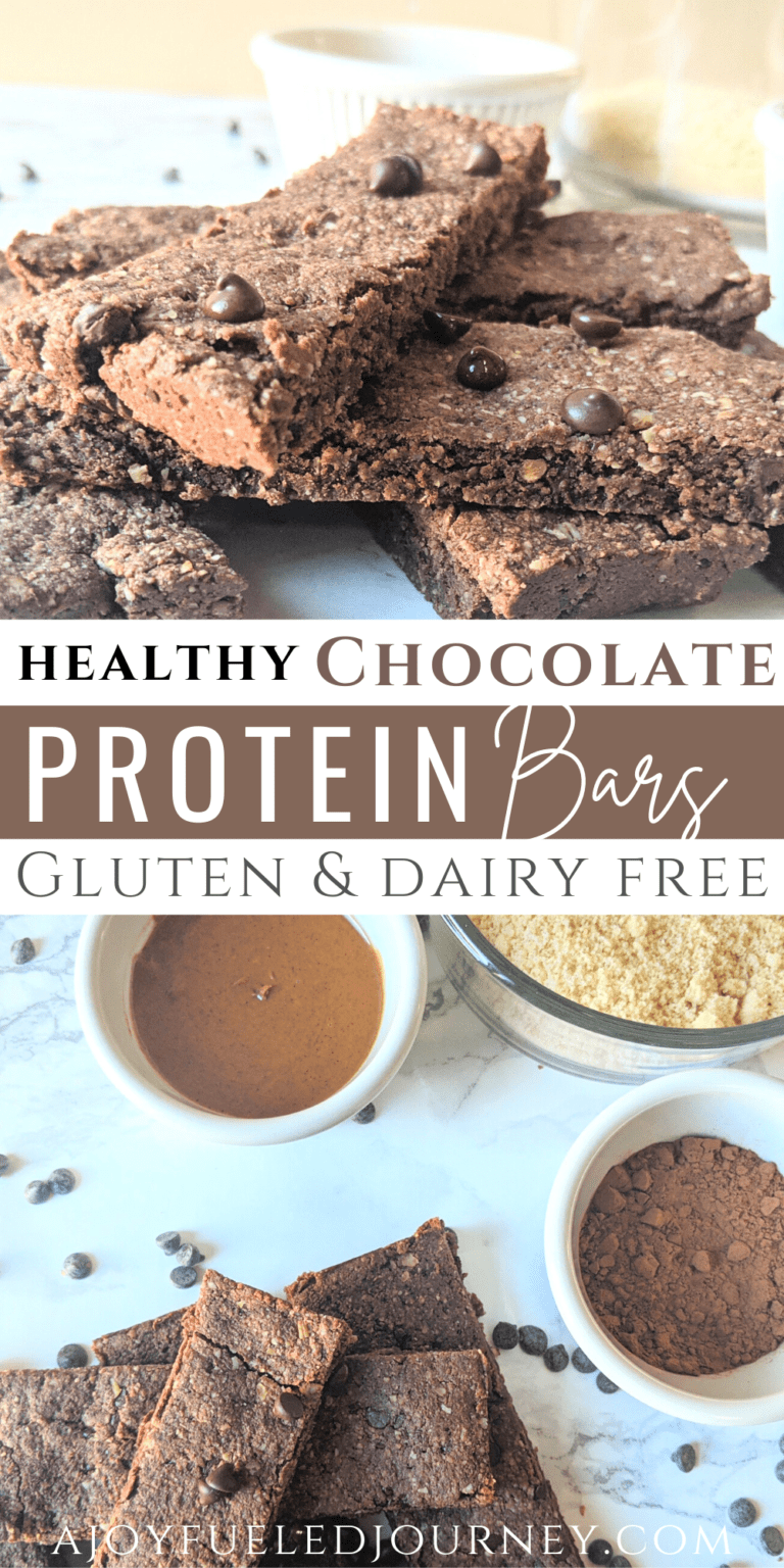 Healthy Chocolate Protein Bars - A Joy Fueled Journey