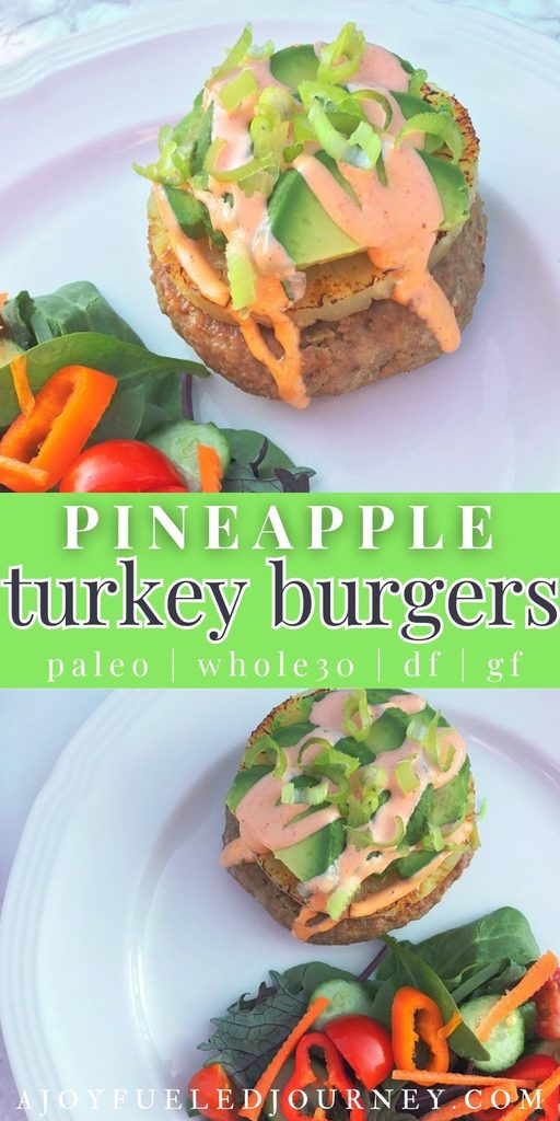 Pineapple Turkey Burgers