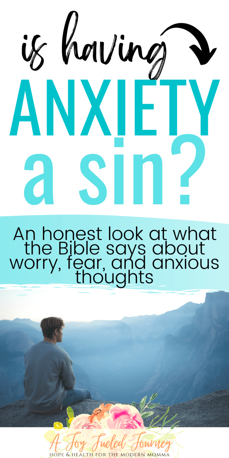 Is Anxiety A Sin? An Honest Look at What the Bible Says About Worry ...