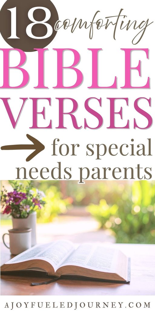 18 Comforting Bible Verses for Special Needs Parents