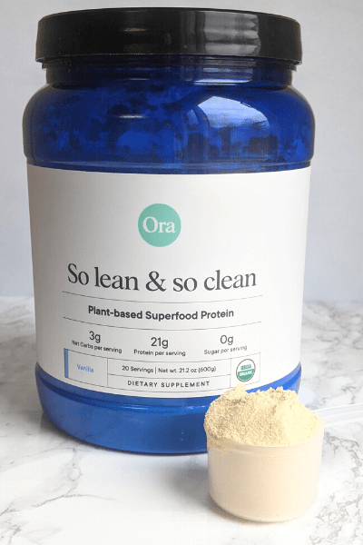 Ora Organic So lean & so clean Protein Powder