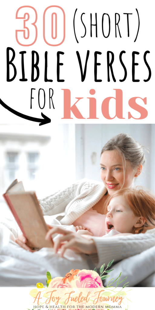 Short Bible Verses For Kids