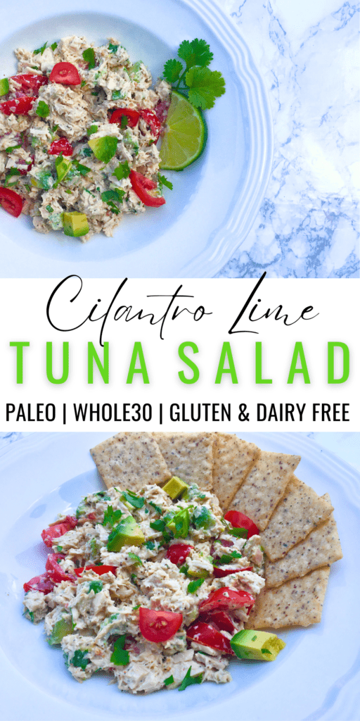 Cilantro Lime Tuna Salad Recipe