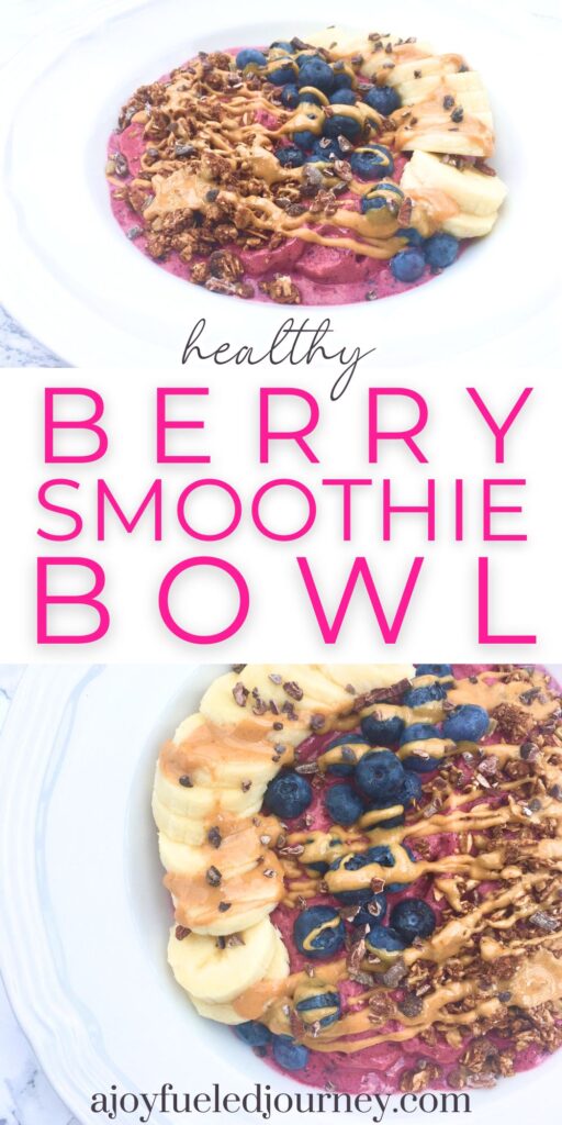 Healthy Berry Smoothie Bowl
