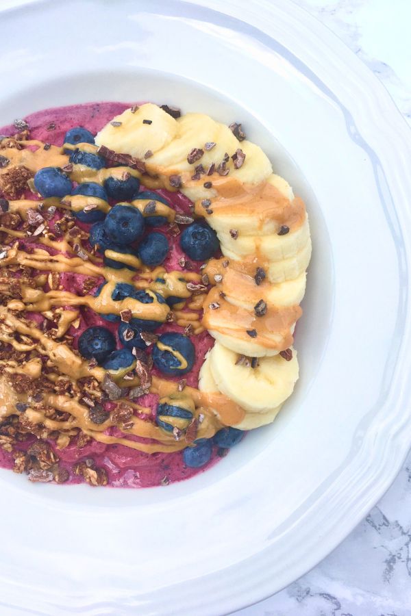 Mixed Berry Smoothie Bowl 