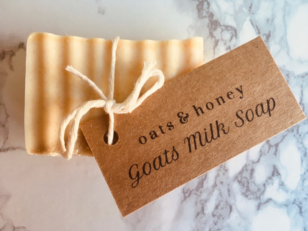 Oats and Honey Goats Milk Soap