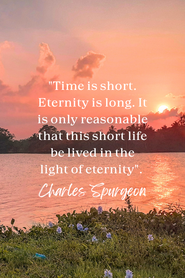 Charles Spurgeon quote on redeeming the time