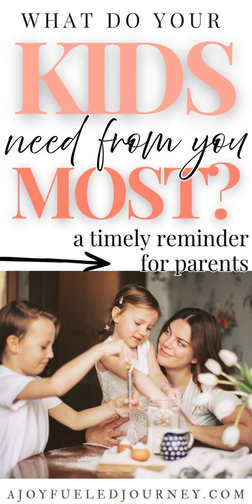 Your Kids Need Time with You